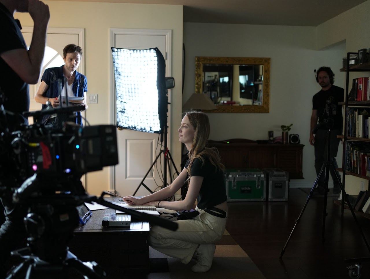 Behind the scenes on the set of Still Here