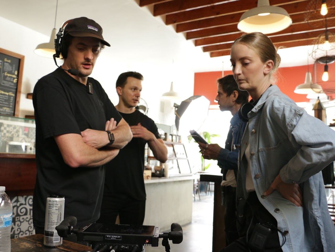 Behind the scenes on the set of Still Here
